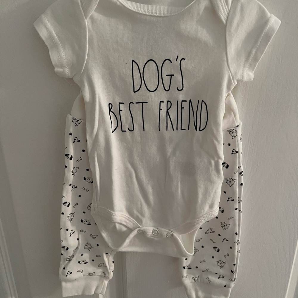 Rae Dunn baby outfit